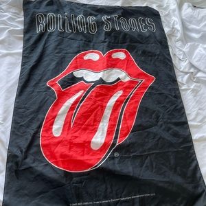 The Rolling Stones Bandana (tour scarf) Established 1962 Band Logo Official
